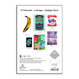 ANDY WARHOL POP ART NOTECARD SET