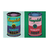 Andy Warhol Soup Cans 300 Piece Lenticular Jigsaw Puzzle