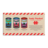 Andy Warhol Soup Cans Set of 3 Shaped Puzzles