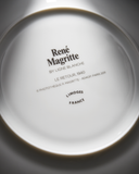 MAGRITTE LARGE PORCELAIN PLATE LE RETOUR