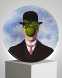 MAGRITTE LARGE PORCELAIN PLATE LA GRANDE GUERRE