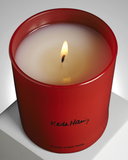 Keith Haring Red Running Heart Candle