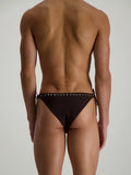 LUDOVIC DE SAINT SERNIN LACE UP SWIM BRIEF - LANZAROTE