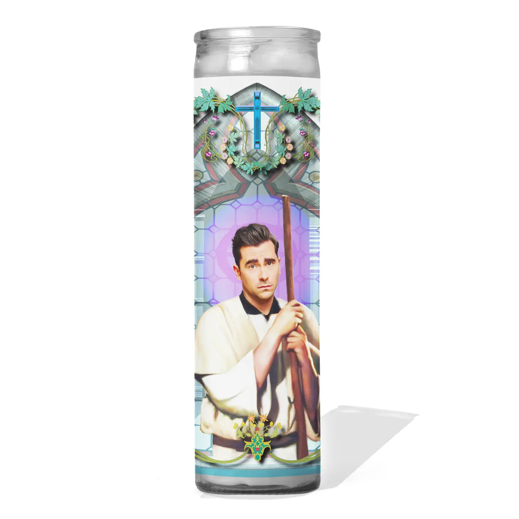 David Rose Celebrity Prayer Candle - Schitts Creek