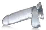 Jock C-Thru Dildo - 6 Inch