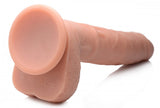 Big Shot Vibrating & Thrusting Silicone Dildo - 9 Inch