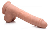 Big Shot Vibrating & Thrusting Silicone Dildo - 9 Inch