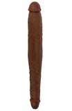 JOCK 13 Inch Tapered Double Dong - Brown