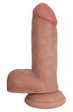 JOCK 6 Inch Dildo with Balls - Light