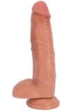 JOCK 9 Inch Dildo with Balls - Light