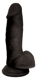 JOCK 7" Dildo w/ Balls - BLACK