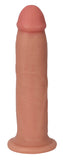 8" BARESKIN DILDO BY JOCK w/o BALLS - Light