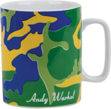 Andy Warhol Green Camouflage Mug