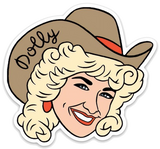 Dolly Parton Sticker by The Found