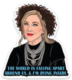 moira quote Sticker by The Found