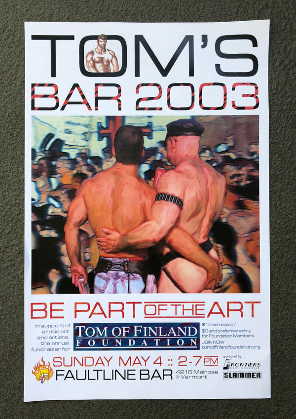 Vintage Tom's Bar Poster