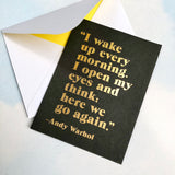 Andy Warhol Philosophy Greeting Assortment Notecards