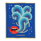 JONATHAN ADLER 750 PIECE LIPS SHAPED PUZZLE