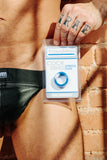 TitanMen Stretch-To-Fit Cock Ring - Blue