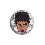 Rihanna Round Magnet