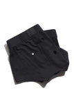 WE ARE SPASTOR BLACK BOXER BRIEF W/ HOLES