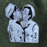 Green Kissing Beanie by LINDER