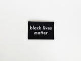 Black Lives Matter Patch by Fredericks and Mae