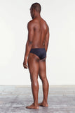 ANDREAS KRONTHALER X YASMINE ESLAMI ETIENNE SWIMMING TRUNKS BLACK