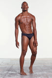 ANDREAS KRONTHALER X YASMINE ESLAMI ETIENNE SWIMMING TRUNKS BLACK