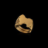 Pomeranian Signet Ring by Jonathan Johnson