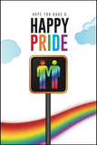 GAY PRIDE GREETING CARD BY KWEER CARDS