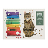 Queen of the Stacks Set of Two Jigsaw Puzzle Set