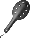 Rounded Paddle with Holes by Strict Leather