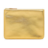 Comme des Garçons Zip Pouch Wallet Gold