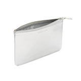 Comme des Garçons Zip Pouch Wallet Silver