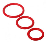 Trinity Silicone Cock Rings