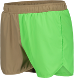 NUDD SHORTS - GREEN/ BEIGE