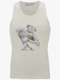 JW ANDERSON X POL ANGLADA POL PRINT TANK