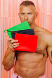 COMME DES GARÇONS CLASSIC POUCH GREEN