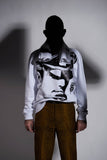 TOM OF FINLAND x WE ARE SPASTOR BIKER HEAD SWEATSHIRT - WHITE