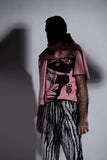 TOM OF FINLAND x WE ARE SPASTOR BIKER HEAD TEE - PINK