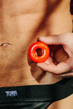 Oxballs Atomic Jock Do-Nut-2 Fatty Cock Ring - Red