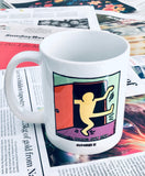 KEITH HARING NATIONAL COMING OUT DAY MUG WHITE