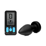 E-Stim Pro Silicone Vibrating Anal Plug w/ Remote by Zeus