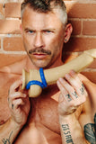 Oxballs Truckt Cock Ring (2 Pack) - Police Blue