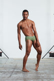 ANDY BRIEFS IN DOLLAR GREEN BY ANDREAS KRONTHALER X YASMINE ESLAMI